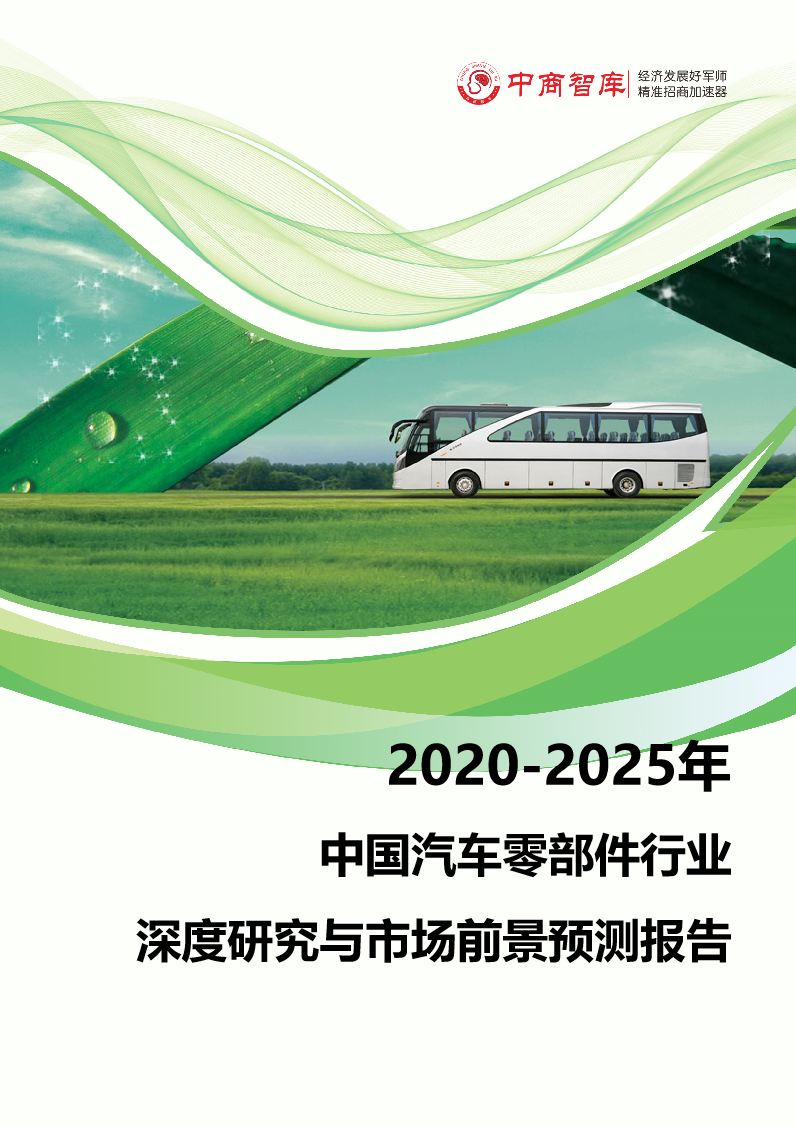 2020—2025年中国汽车零部件行业深度研究与市场前景预测报告